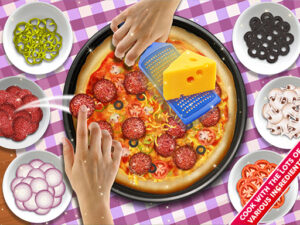 Kids Pizza Chef Cooking Game – Girls Cooking Game